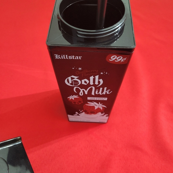 Killstar Goth Milk Carton Bottle - Picture 7 of 8